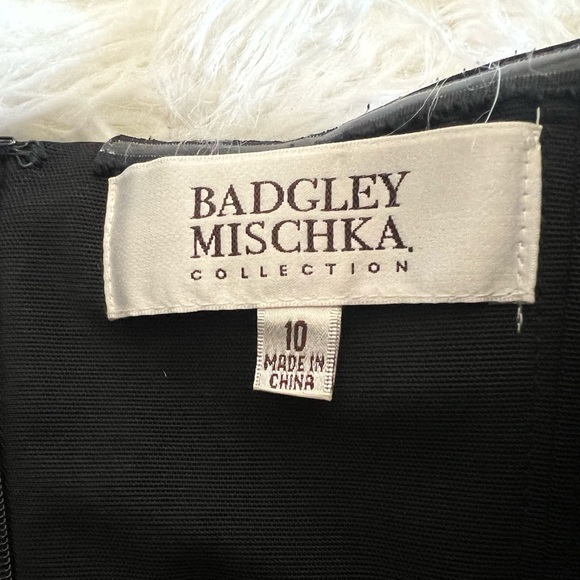 NWT Strapless sequin Badgley Mischka Dress. Emerald green size 10 - Picture 5 of 6